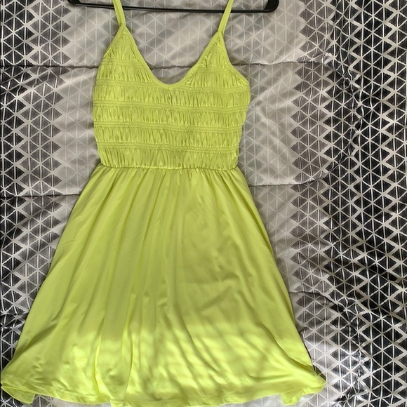 lime green sundress